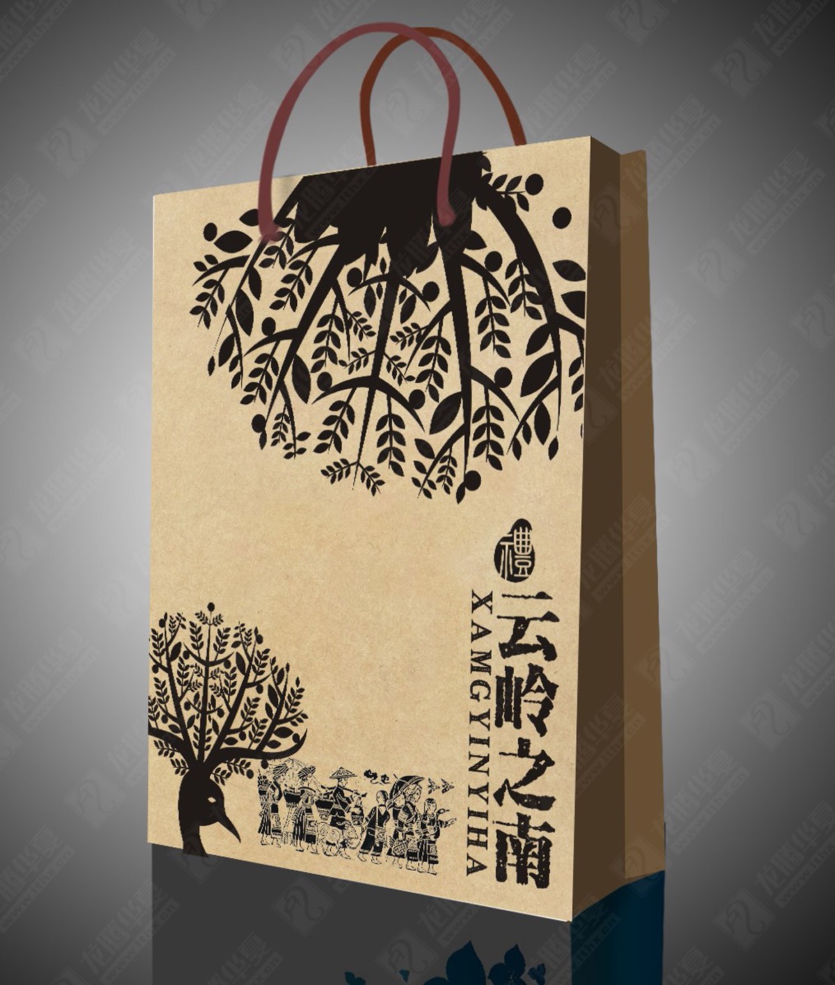 云嶺之南瑪咖禮品創(chuàng)意包裝設計
