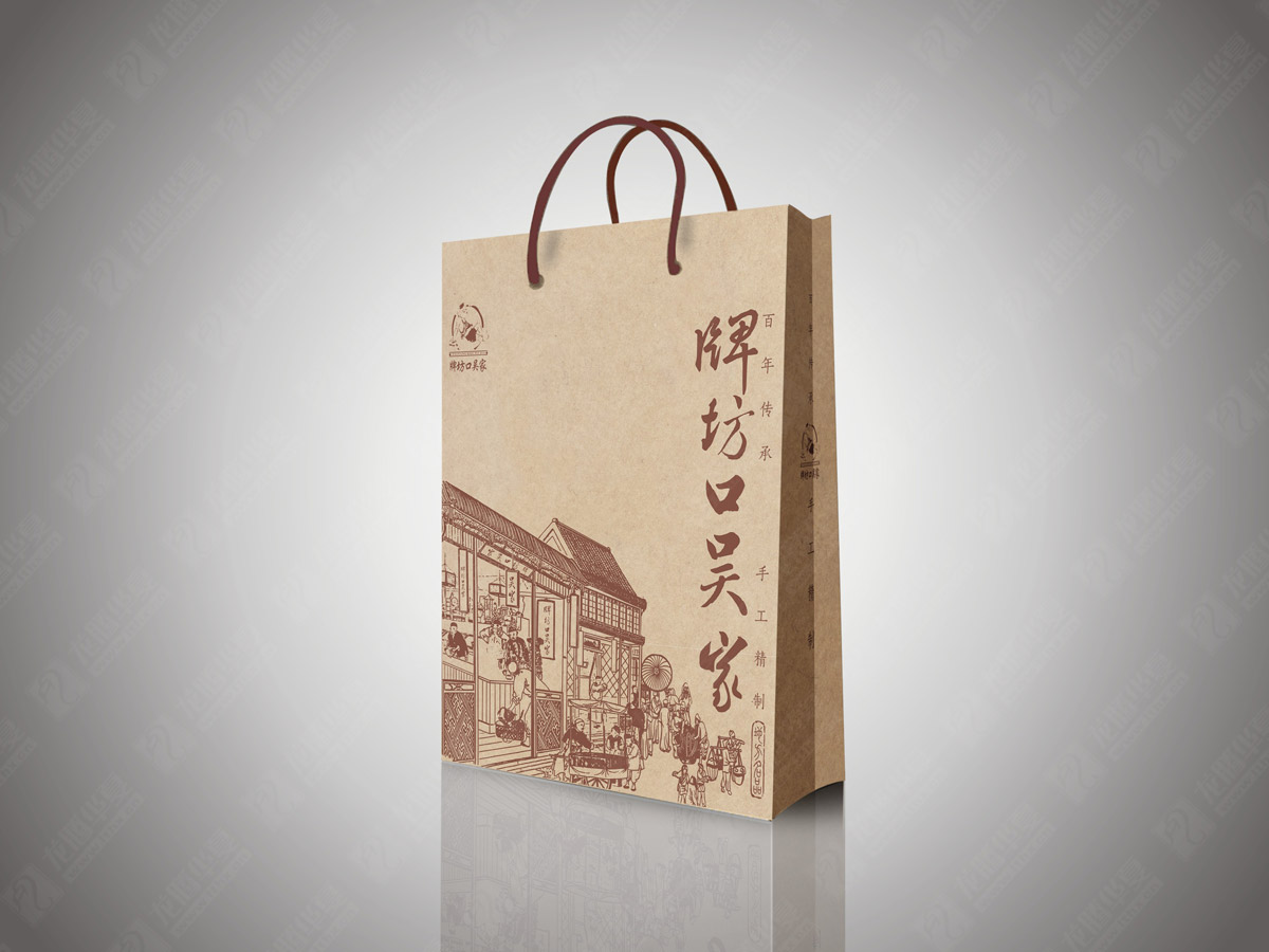 牌坊口吳家月餅包裝設(shè)計(jì)|成都月餅包裝設(shè)計(jì)公司|月餅禮盒包裝效果圖