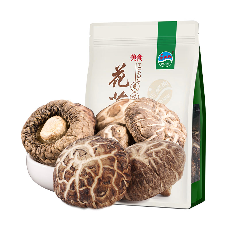 成都香菇包裝袋設計公司|四川特產(chǎn)優(yōu)質(zhì)小香菇干貨野生菌類包裝盒設計公司