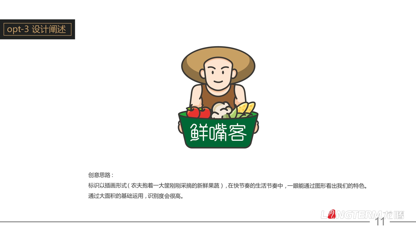 鮮嘴客LGO設計|廣西如來福農業(yè)有限公司