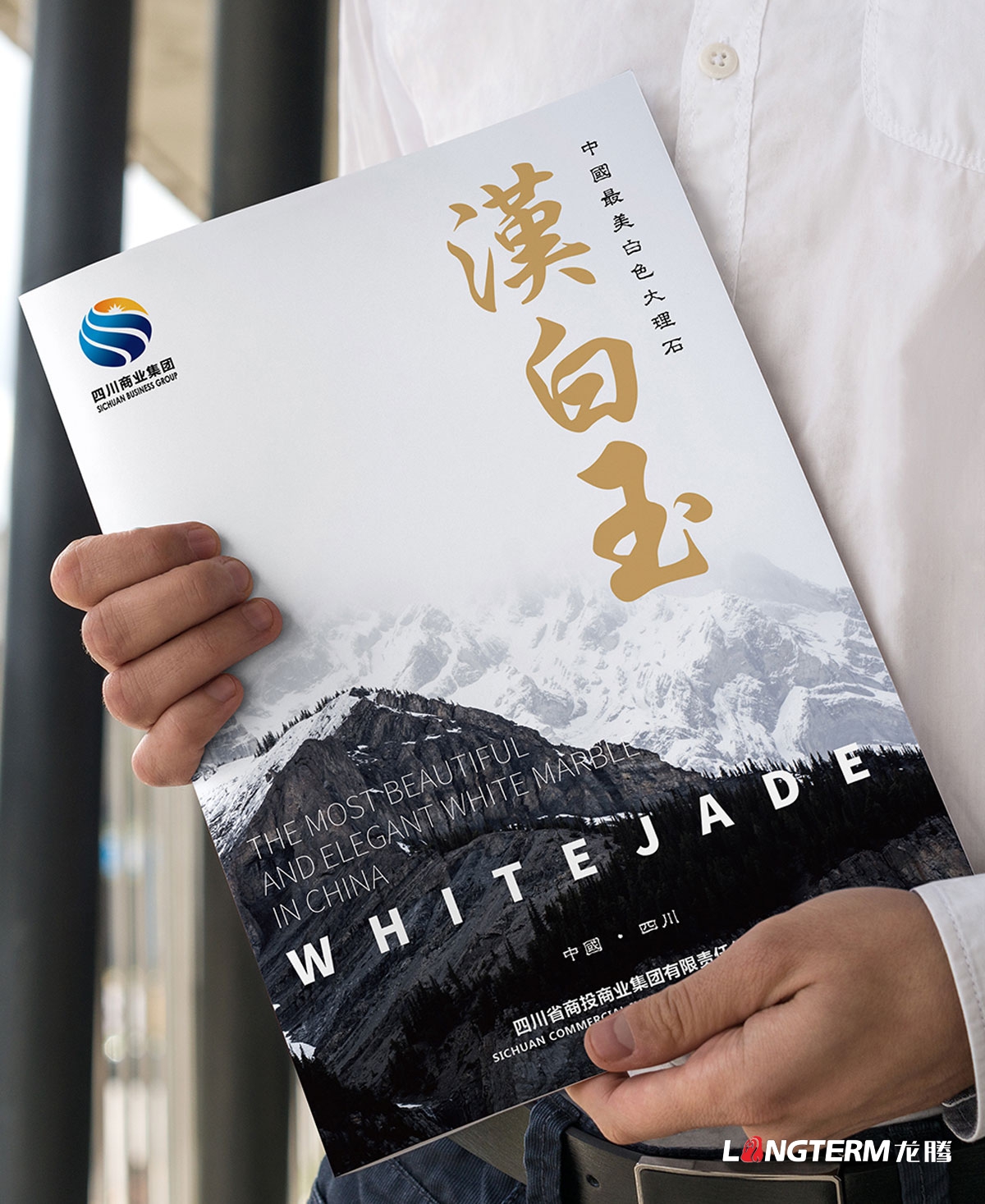 四川省商投商業(yè)集團有限責(zé)任公司委托龍騰設(shè)計宣傳冊