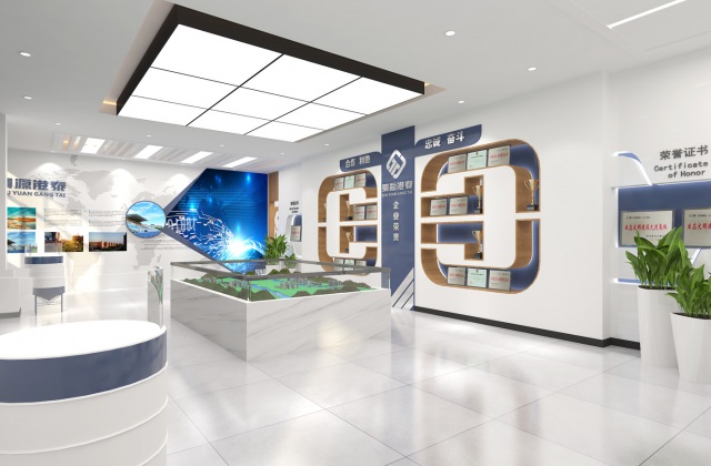 成都郫都區(qū)某建材公司榮譽(yù)展廳設(shè)計(jì)